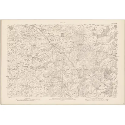 1914 Map of Clare - Sheet 25, 1920 Print