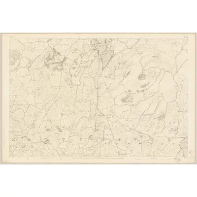 1840 Map of Clare - Sheet 26, 1842 Print