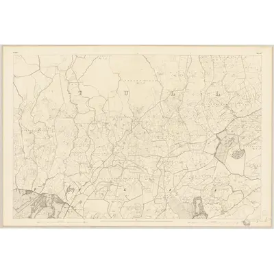 1840 Map of Clare - Sheet 27, 1842 Print