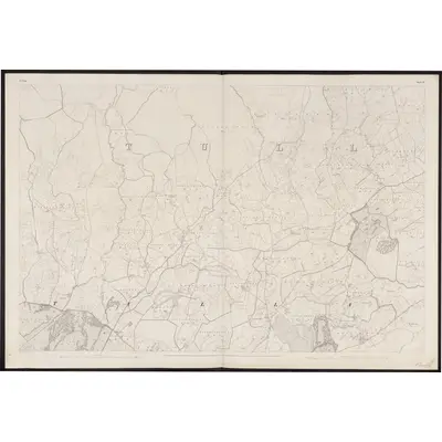 1840 Map of Clare - Sheet 27, 1861 Print