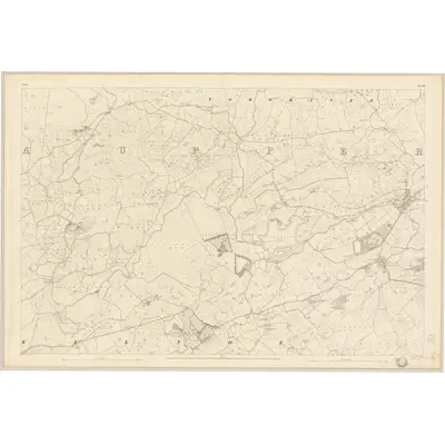 1840 Map of Clare - Sheet 28, 1842 Print