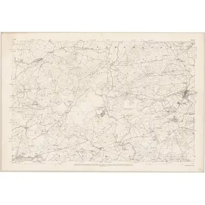 1893 Map of Clare - Sheet 28, 1898 Print