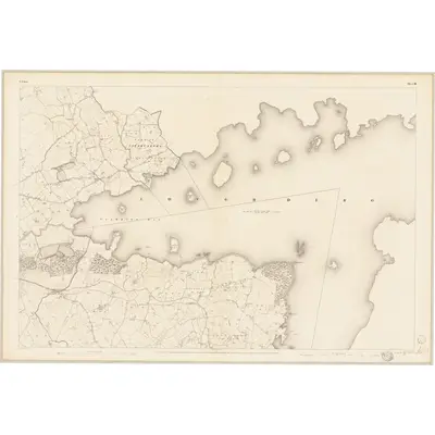 1840 Map of Clare - Sheet 29, 1842 Print