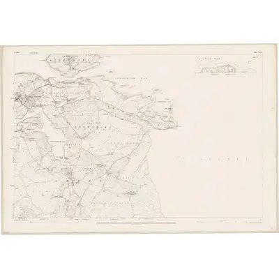 1894 Map of Clare - Sheet 3 & 3A, 1899 Print