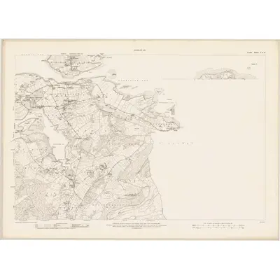 1913 Map of Clare - Sheet 3 & 3A, 1915 Print