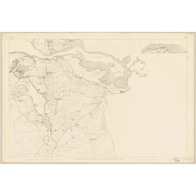 1840 Map of Clare - Sheet 3 [with inset 3A], 1842 Print
