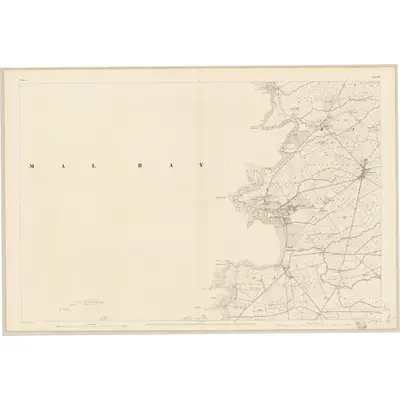 1840 Map of Clare - Sheet 30, 1842 Print