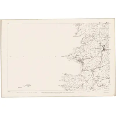 1896 Map of Clare - Sheet 30, 1899 Print