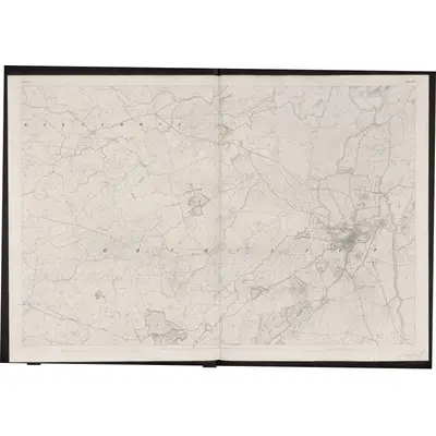 1840 Map of Clare - Sheet 33, 1863 Print