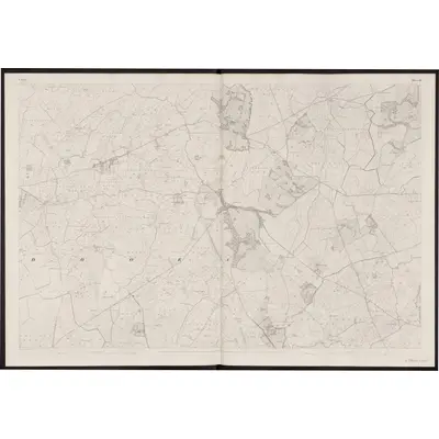 1840 Map of Clare - Sheet 34, 1863 Print