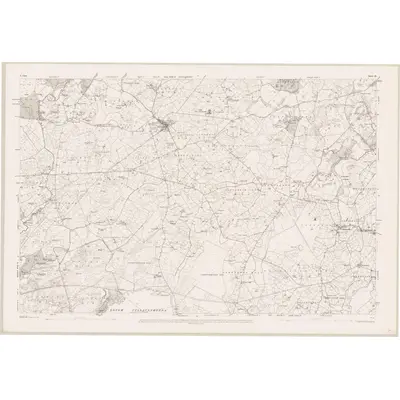 1893 Map of Clare - Sheet 35, 1899 Print
