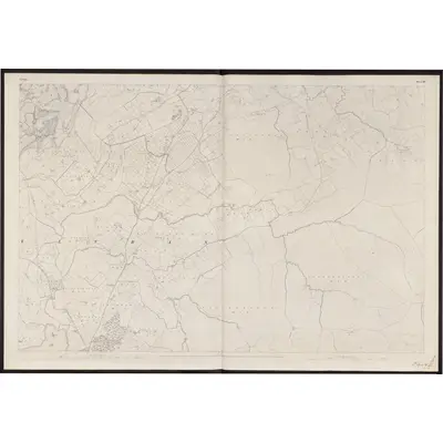1840 Map of Clare - Sheet 36, 1861 Print