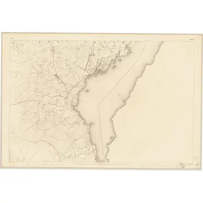 1840 Map of Clare - Sheet 37, 1842 Print