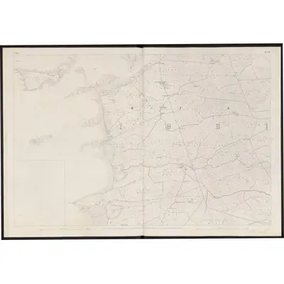 1840 Map of Clare - Sheet 38, 1850 Print