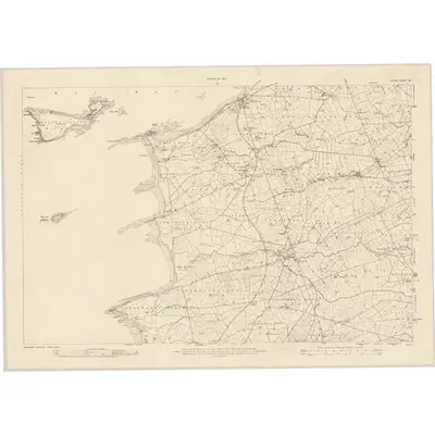 1914 Map of Clare - Sheet 38, 1922 Print