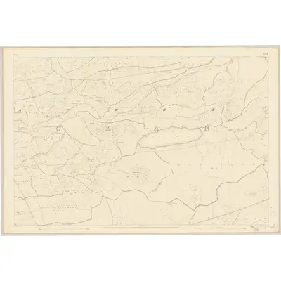 1840 Map of Clare - Sheet 39, 1842 Print