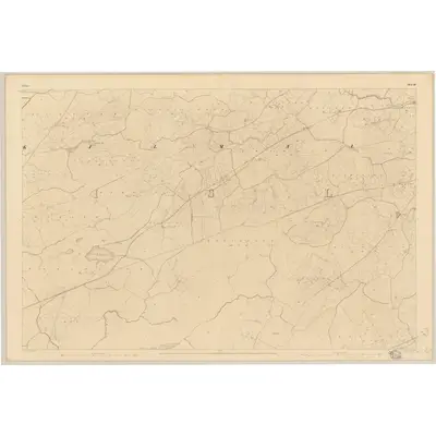 1840 Map of Clare - Sheet 40, 1842 Print