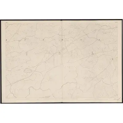 1840 Map of Clare - Sheet 40, 1854 Print