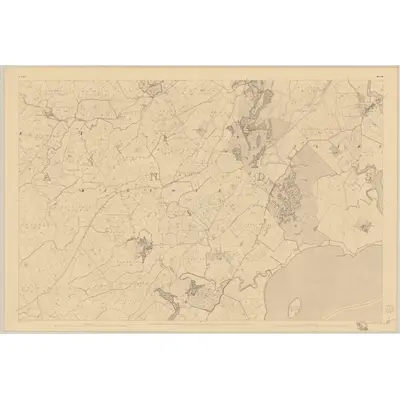 1840 Map of Clare - Sheet 41, 1842 Print