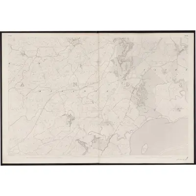 1840 Map of Clare - Sheet 41, 1862 Print