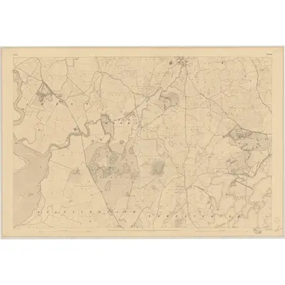 1840 Map of Clare - Sheet 42, 1842 Print