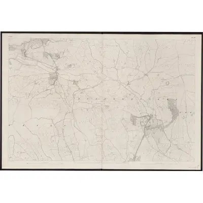 1840 Map of Clare - Sheet 44, 1863 Print