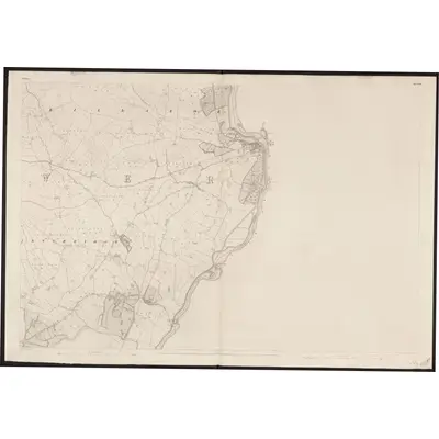 1840 Map of Clare - Sheet 45, 1859 Print