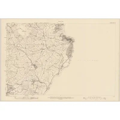 1915 Map of Clare - Sheet 45, 1921 Print