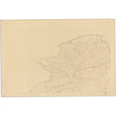 1840 Map of Clare - Sheet 46, 1842 Print