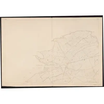1840 Map of Clare - Sheet 46, 1849 Print