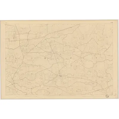 1840 Map of Clare - Sheet 48, 1842 Print