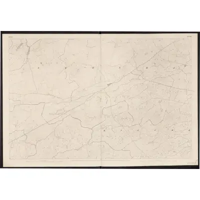 1840 Map of Clare - Sheet 49, 1859 Print