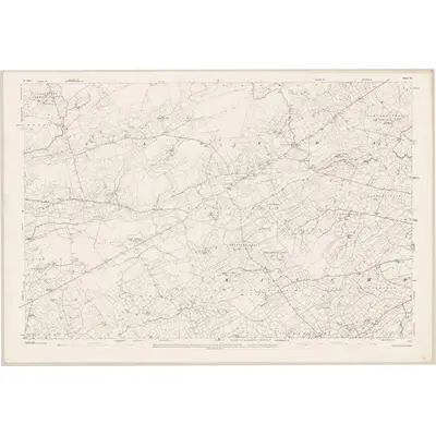 1896 Map of Clare - Sheet 49, 1899 Print