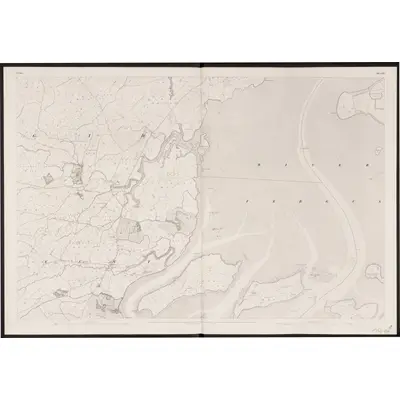 1840 Map of Clare - Sheet 50, 1861 Print