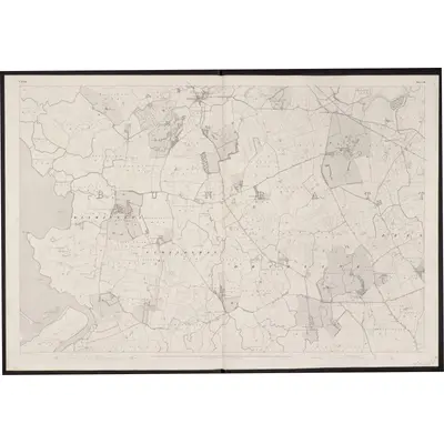 1839 Map of Clare - Sheet 51, 1861 Print