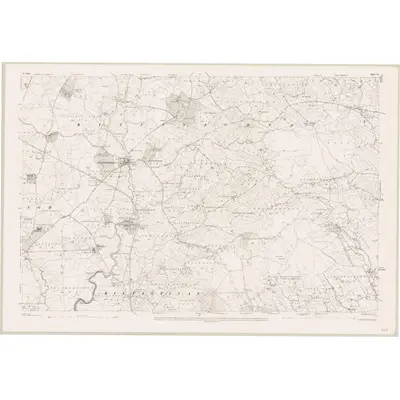 1893 Map of Clare - Sheet 52, 1899 Print