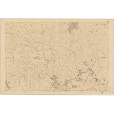 1840 Map of Clare - Sheet 53, 1842 Print