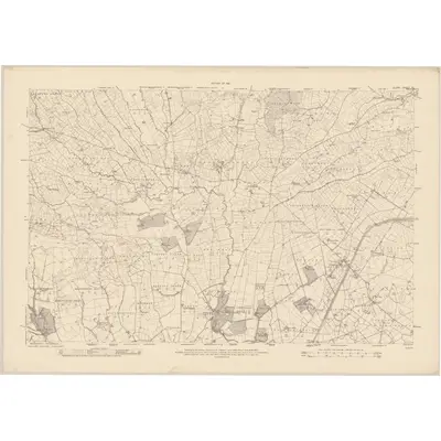 1915 Map of Clare - Sheet 53, 1921 Print