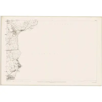 1893 Map of Clare - Sheet 54, 1898 Print