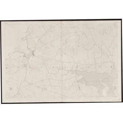 1840 Map of Clare - Sheet 56, 1863 Print