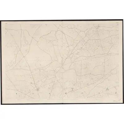 1840 Map of Clare - Sheet 57, 1859 Print