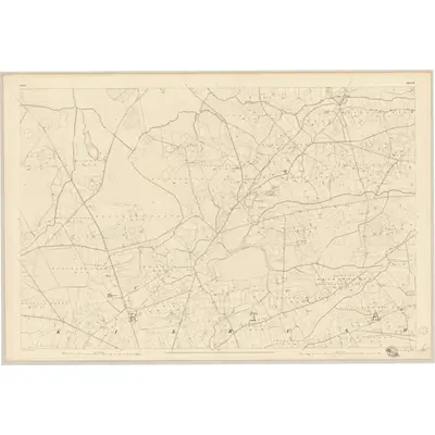 1841 Map of Clare - Sheet 57, 1842 Print