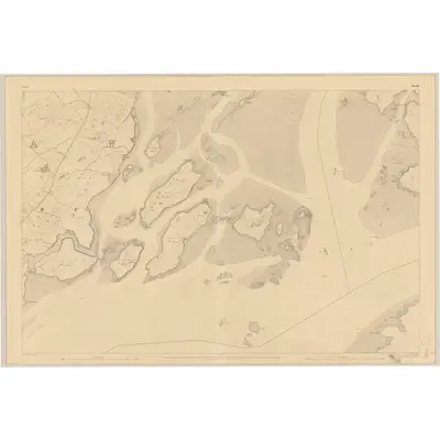 1840 Map of Clare - Sheet 60, 1842 Print