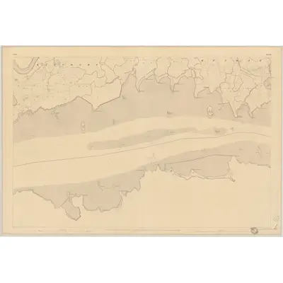 1840 Map of Clare - Sheet 61, 1842 Print