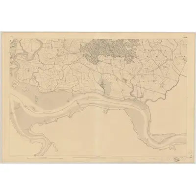 1840 Map of Clare - Sheet 62, 1842 Print