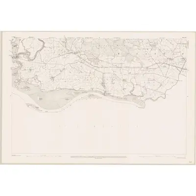 1893 Map of Clare - Sheet 62, 1899 Print