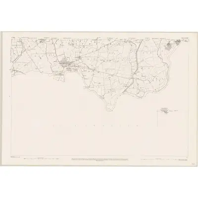1893 Map of Clare - Sheet 63 & 63A, 1898 Print