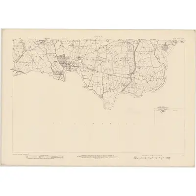 1918 Map of Clare - Sheet 63 & 63A, 1921 Print