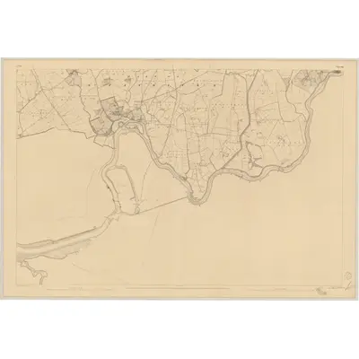 1840 Map of Clare - Sheet 63, 1862 Print