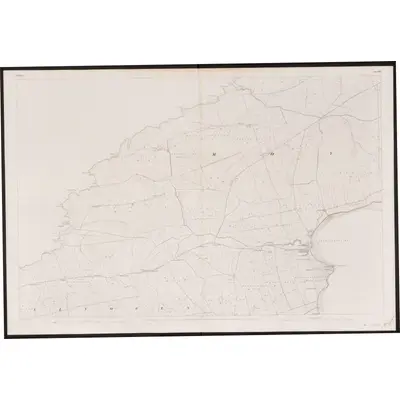 1840 Map of Clare - Sheet 65, 1863 Print